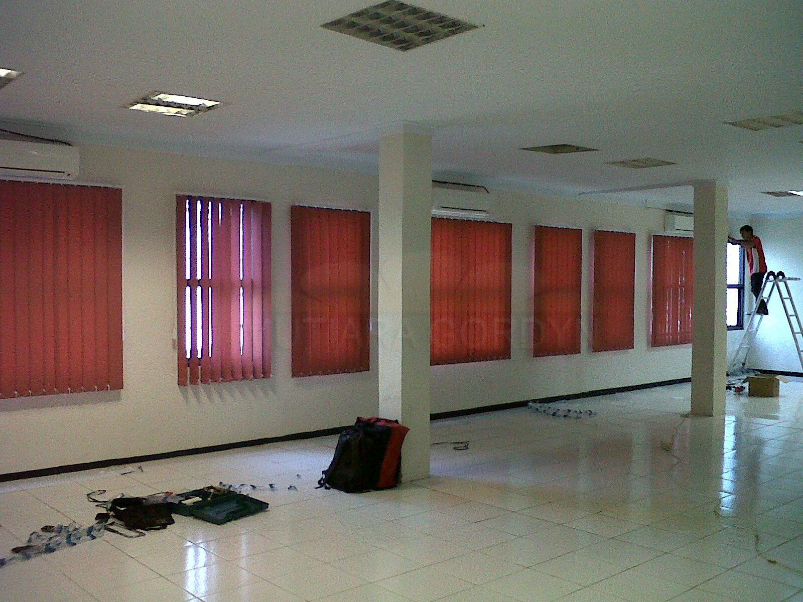 Vertical Blind,Vertical Blind Jendela Bidang Miring