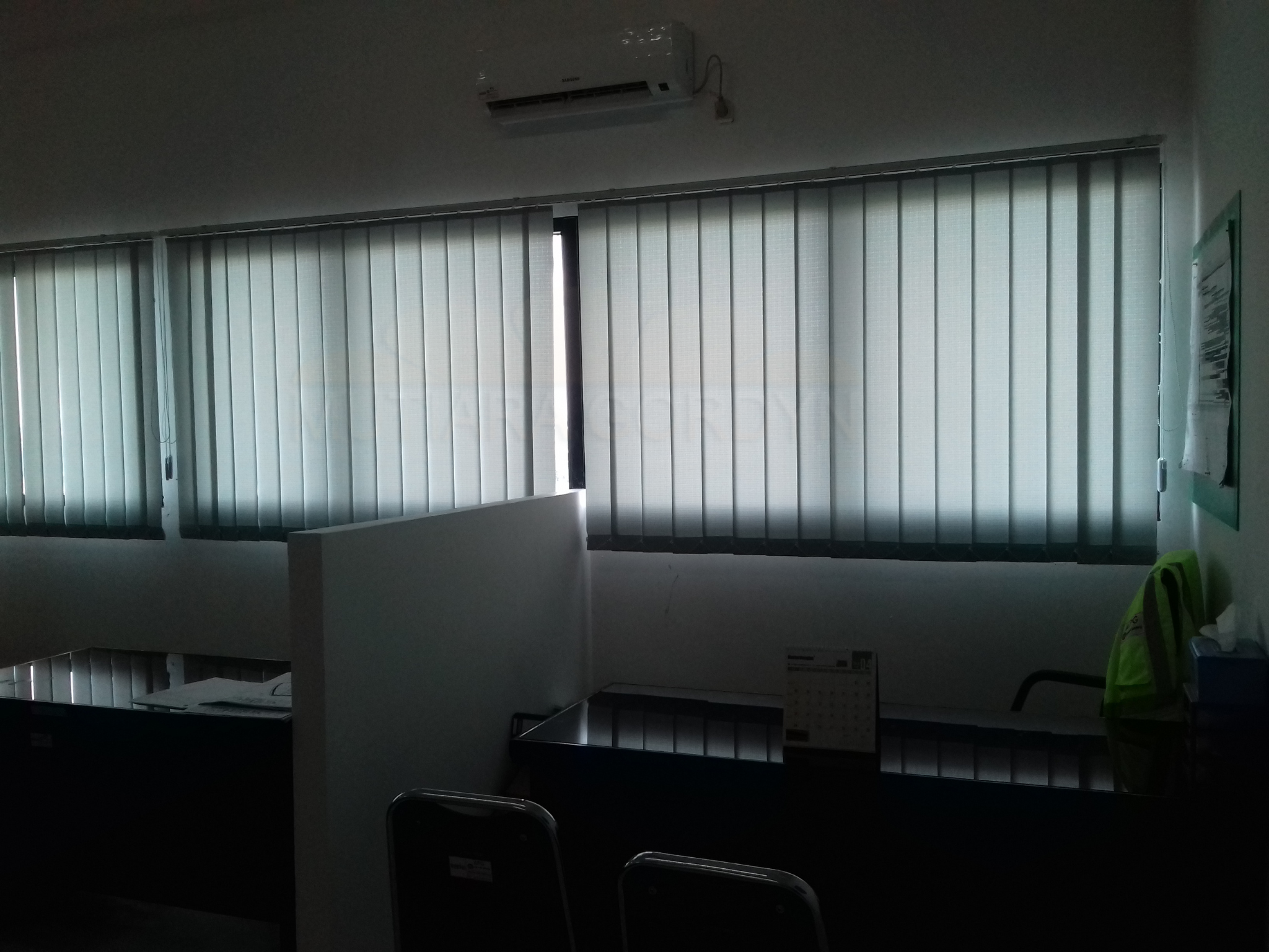 Vertical Blind,Vertical Blind Jendela Bidang Miring