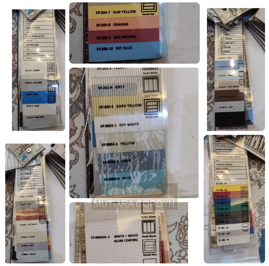 Toko Gorden | Jual Pasang Vertical Blind | Roller Blind Ciracas dan Cibubur 